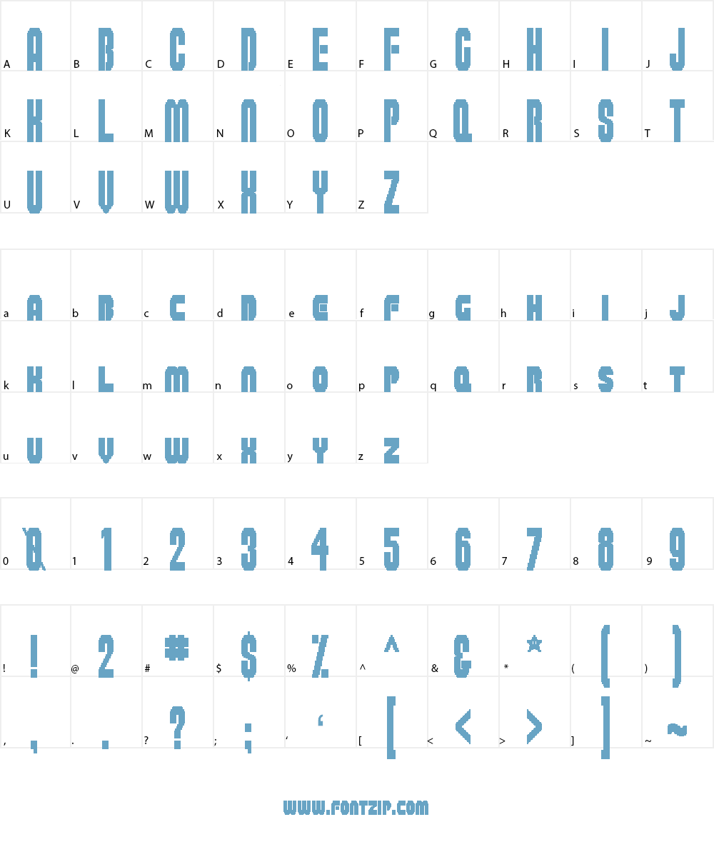 Super Plumber Brothers Font Character